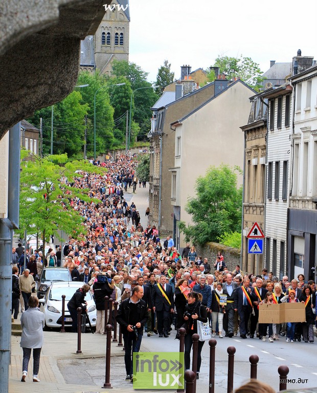 Manifestation pour le maintien de 3 hopitaux – Arlon – Libramont et Marche