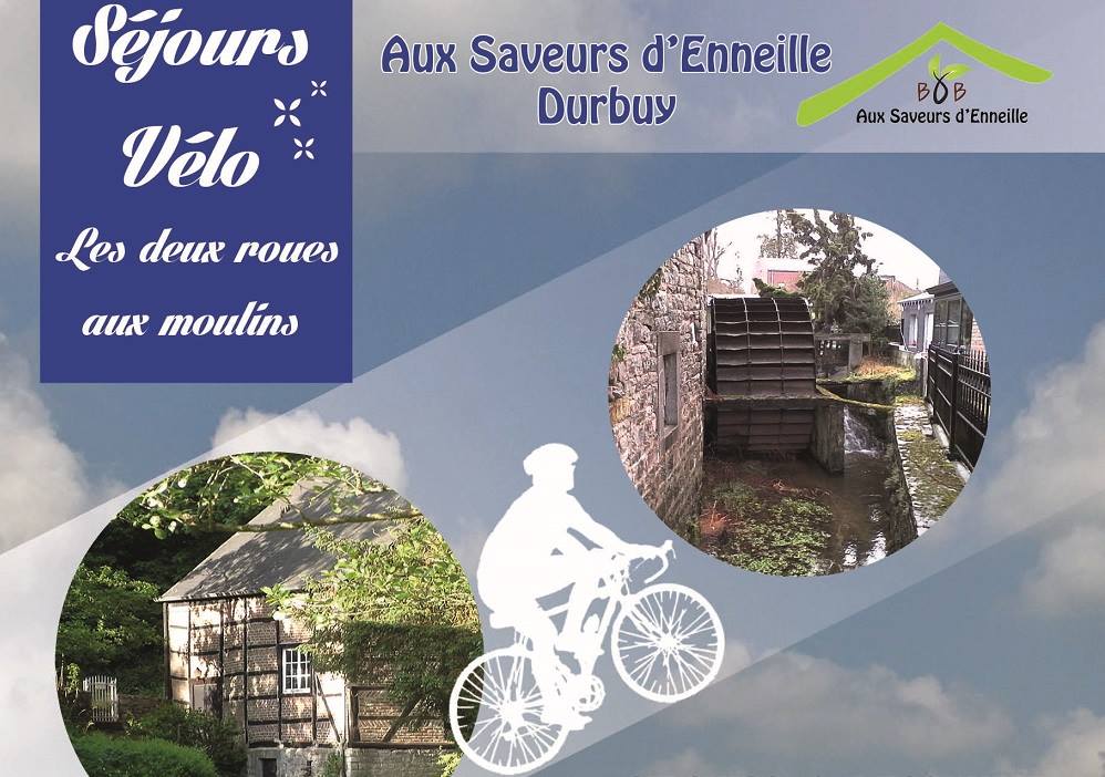 Gîte au concept différent     « Les 2 roues aux moulins »