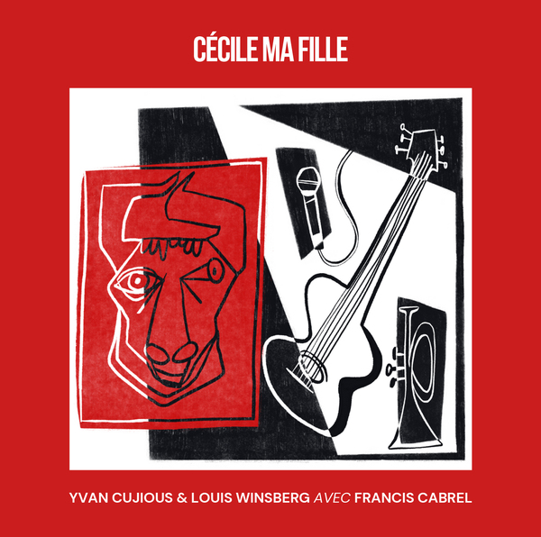 COUVERTURE DU NOUVEL ALBUM DE YVAN CUJIOUS ET LOUIS WINSBERG > UNE VOIX, SIX CORDES